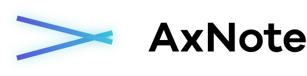 AxNote Logo